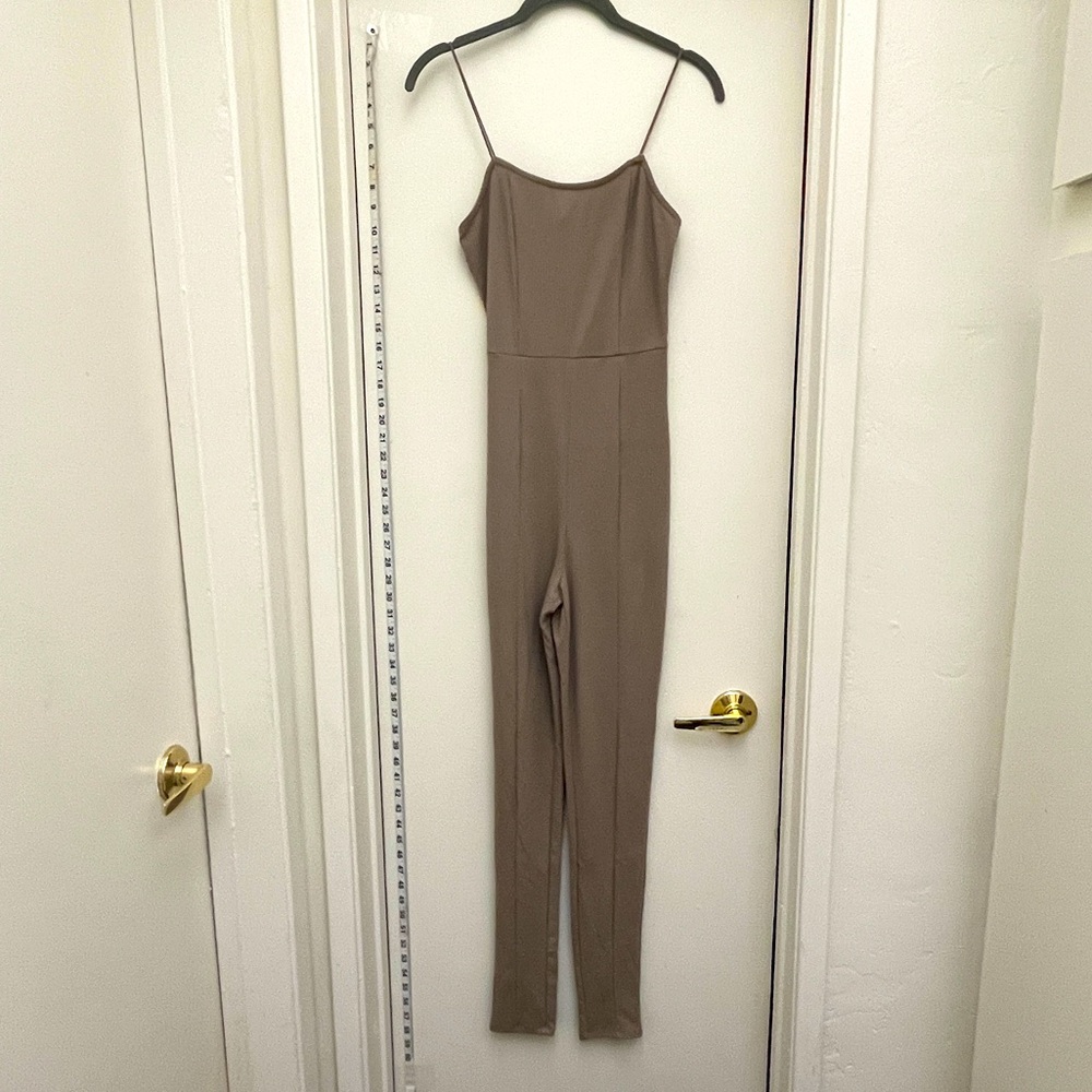 Taupe jumpsuit